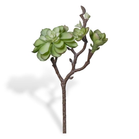 RAMO PIANTA GRASSA CM28 LT GREEN